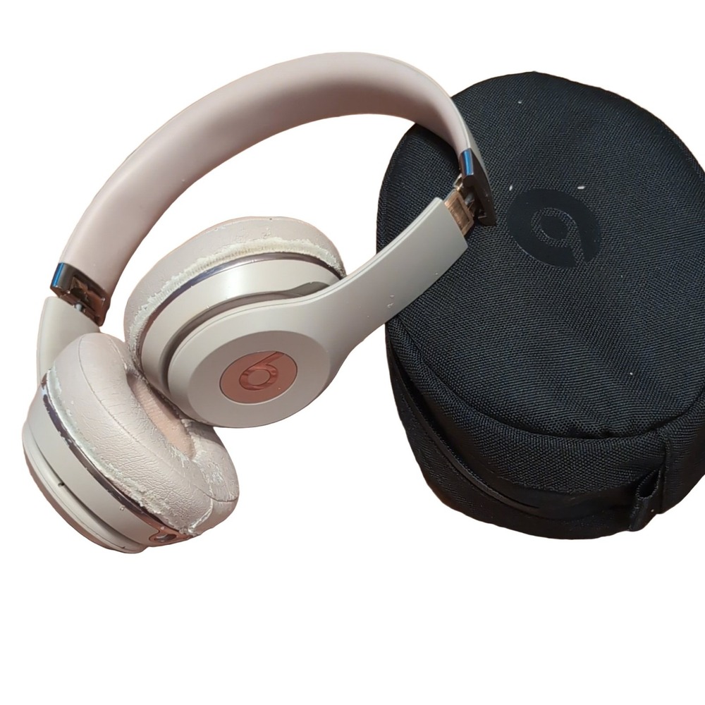 Beats Solo3 A1796 Wireless Headphones Rose Gold Bluetooth On-Ear